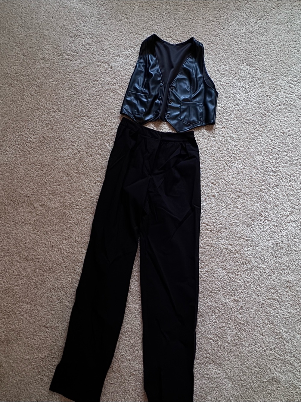 Black High-Waist Wide Leg Dance Pants - Women